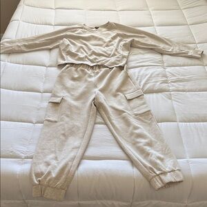 Express Cream Womens Pajama Set